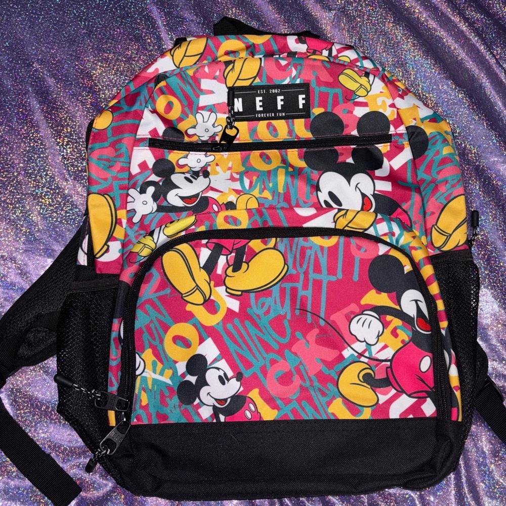 Neff Mickey Covershot Backpack - Picture 4 of 6